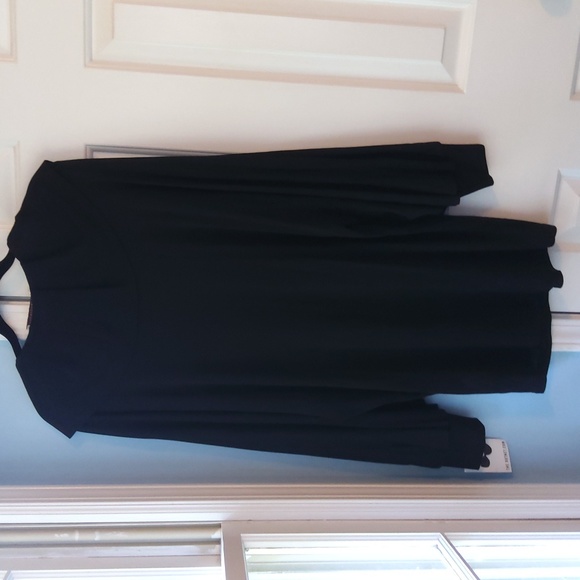 STELLA MCCARTNEY💥New💥🥳HOST PICK🥳Black Flutter Sleeve Dress - Picture 7 of 12